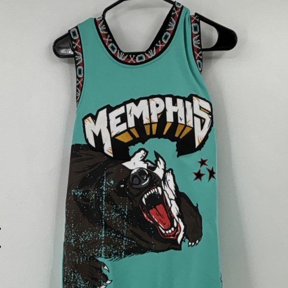 BRAND X - MEMPHIS JERSEY Ja Morant Memphis Grizzlies #12 Teal Jersey Size M NEW